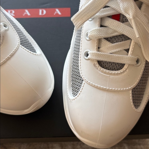 AUTHENTIC ❤️Prada ❤️Cup Soft rubber and bike fabric sneakers
Size:39/9 US - Picture 16 of 17